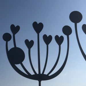 Garden Metal Artwork - Agapanthus