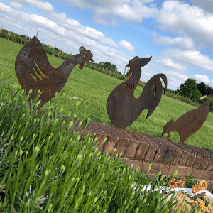 Metal Garden Artwork Set-of-3