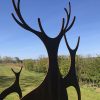 Garden Metal Artwork - Stag