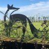 Metal Fox Artwork for your garden