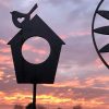 Metal Birdhouse Artwork