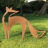 Metal Garden Artwork Fox