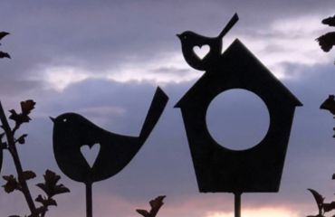 Metal Bird Garden Ornament