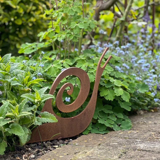 Snail Metal Artwork