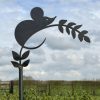 Metal Garden Ornaments - Field Mouse