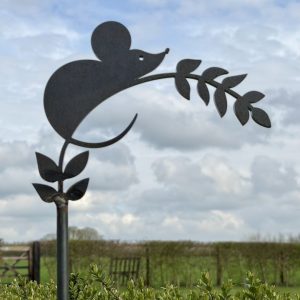 Metal Garden Ornaments - Field Mouse